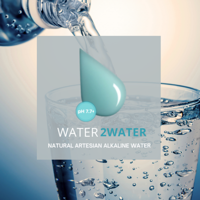 Introducing, WATER2WATER. Our alkaline water brand. 💧