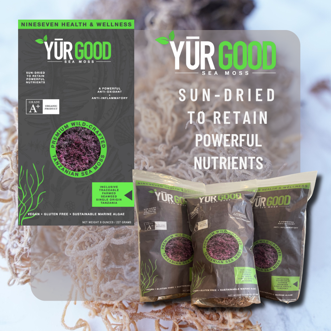 PURPLE TANZANIAN SEA MOSS Raw (Sun-Dried)